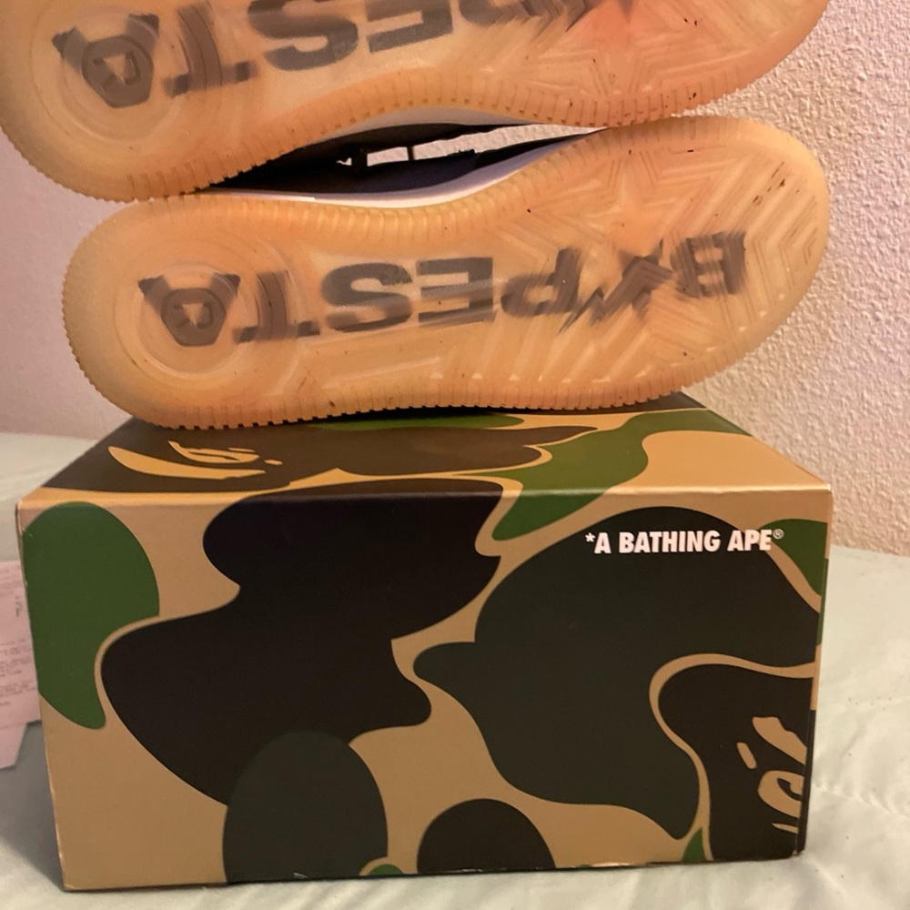 Bape Gray Sneakers for Casual Style - Picture 11 of 16